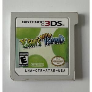 Yoshi's New Island Nintendo 3DS, 2014 Cartridge ONLY for Handheld Video Game
